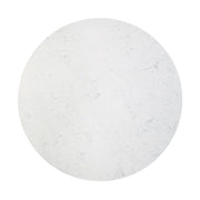 Jaramillo - Round Dining Table With Engineered Marble Top - Engineered Marble Top & Black - R&R Furniture Gallery (Fountain Valley, CA)