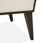 Belmont Place - Desk Chair - White / Dark Brown - R&R Furniture Gallery (Fountain Valley, CA)