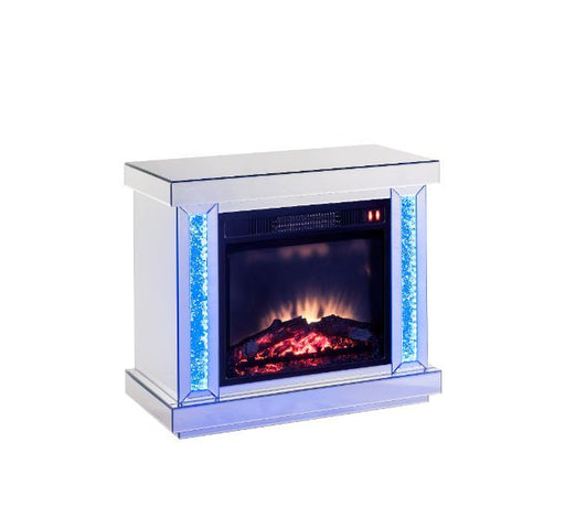 Noralie - Fireplace - Mirrored & Faux Diamonds - R&R Furniture Gallery (Fountain Valley, CA)