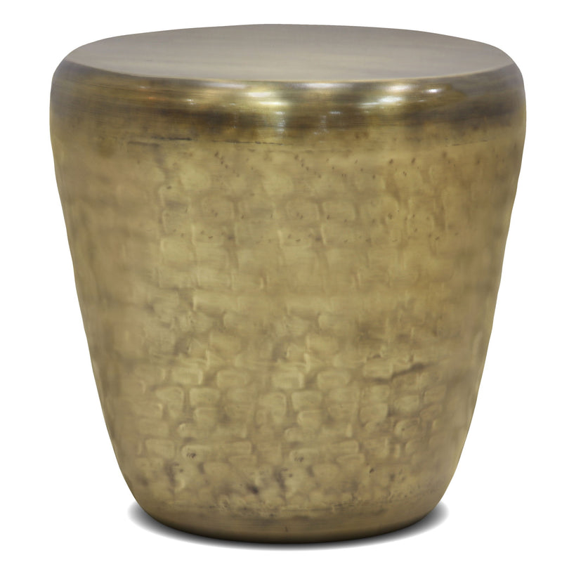 Garvy - Handcrafted Metal Side Table - R&R Furniture Gallery (Fountain Valley, CA)