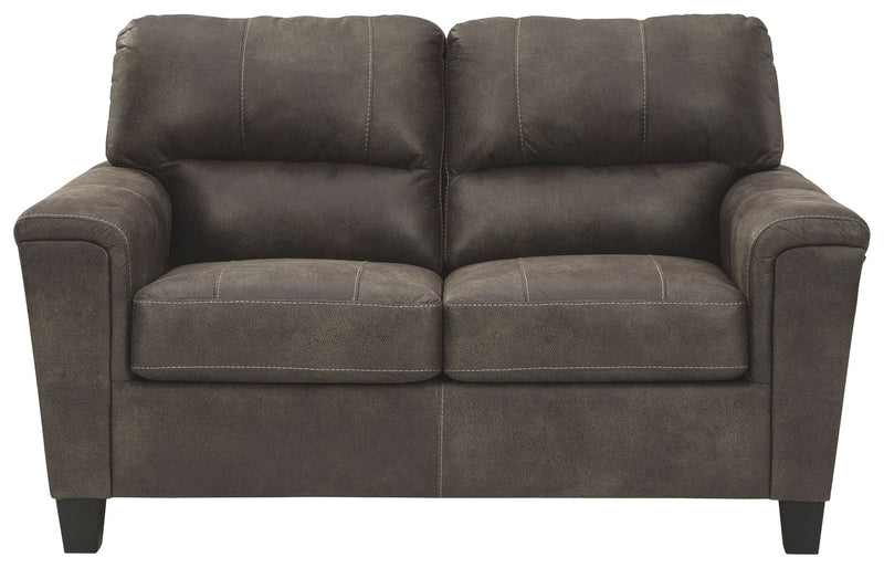 Navi - Stationary Loveseat - R&R Furniture Gallery (Fountain Valley, CA)