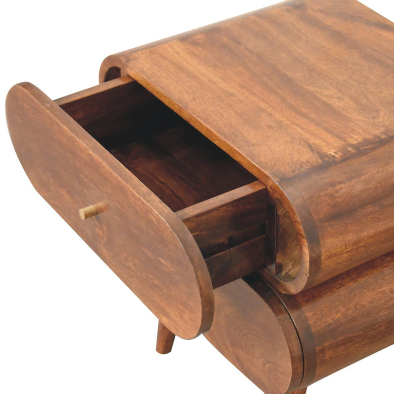 Bubble Nightstand - Brown - R&R Furniture Gallery (Fountain Valley, CA)
