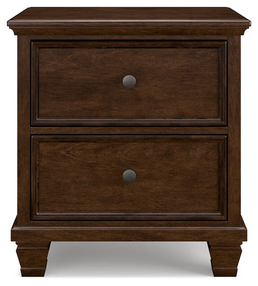 Danabrin - Two Drawer Nightstand - Brown - R&R Furniture Gallery (Fountain Valley, CA)