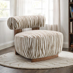 Niobe - Accent Chair, Beige