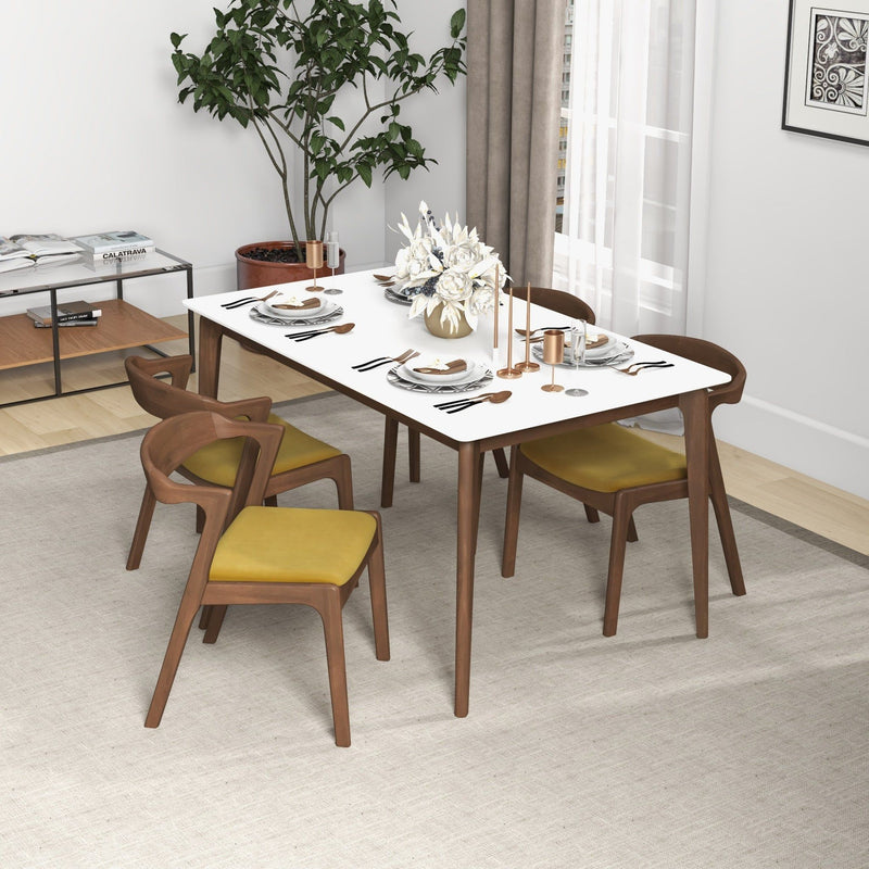 Dakota - Mid-Century Modern Dining Chair (Set of 2) - R&R Furniture Gallery (Fountain Valley, CA)