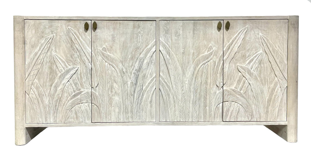 Ledro - Wood 4 Door Buffet - R&R Furniture Gallery (Fountain Valley, CA)