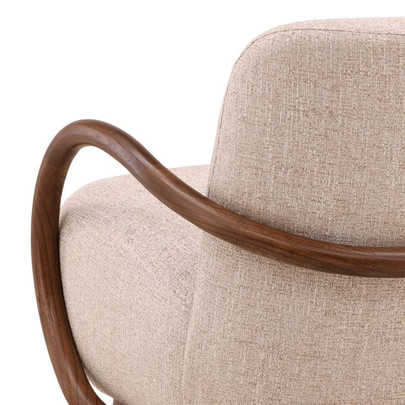 Linfield - Occasional Chair - Field Fawn And Brown