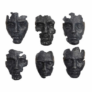 Self-Portrait - Metallic Wall Decor (Set of 6)