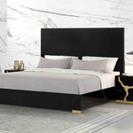 Goldsberg - E.King Panel Bed, Black
