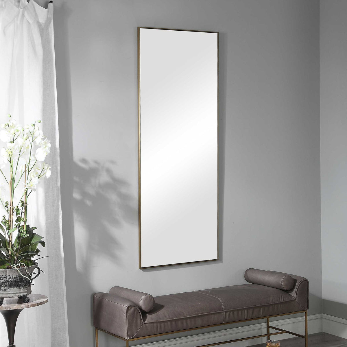 Bradley - Mirror - Brass