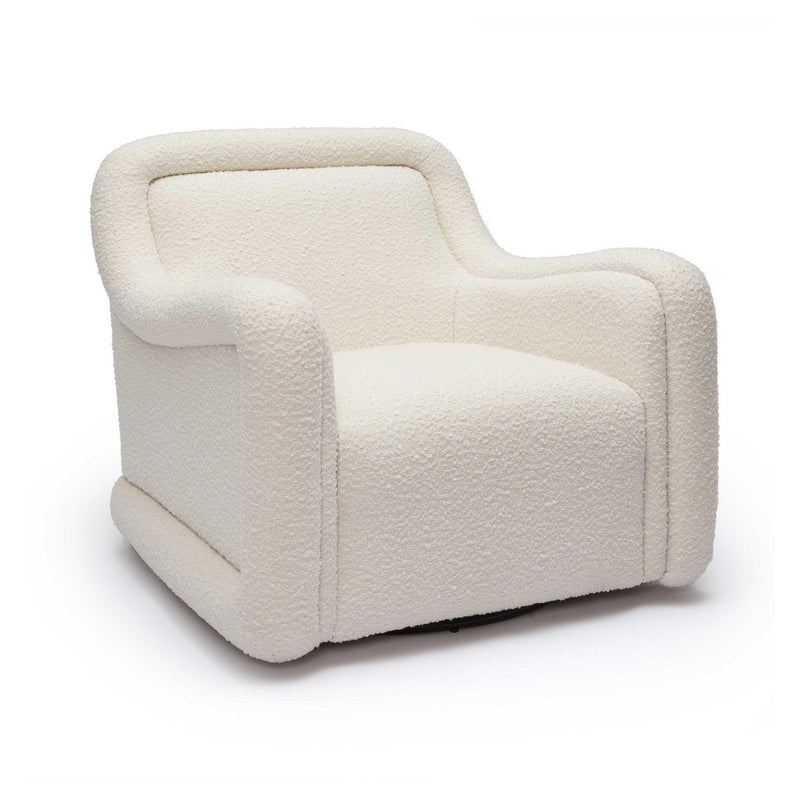 Charli - Boucle Swivel Chair - R&R Furniture Gallery (Fountain Valley, CA)