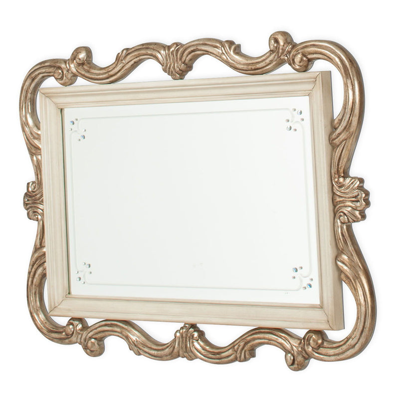 Platine de Royale - Wall Mirror - Champagne - R&R Furniture Gallery (Fountain Valley, CA)