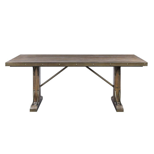 Raphaela - Dining Table - Weathered Cherry - R&R Furniture Gallery (Fountain Valley, CA)