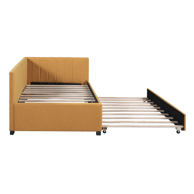 Upholstered Daybed, Sofa Bed Frame, No Box Spring Needed - R&R Furniture Gallery (Fountain Valley, CA)