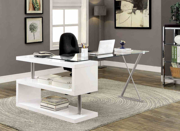 Acke - Computer Desk, White