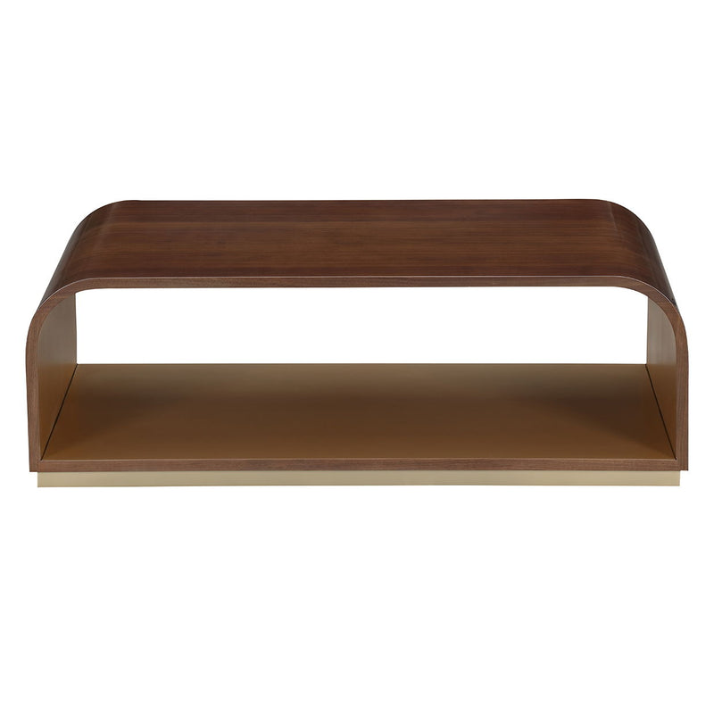 Houston - Cocktail Table - Walnut - R&R Furniture Gallery (Fountain Valley, CA)