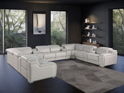 1116 - 12-Piece U-Shaped Sectional Sofa In With 4 Power Recliners & Power Headrests - R&R Furniture Gallery (Fountain Valley, CA)