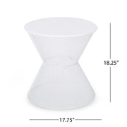 Nevada - Contemporary Side Table With Design - R&R Furniture Gallery (Fountain Valley, CA)