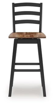 Wildenauer - Swivel Stool (Set of 2) - R&R Furniture Gallery (Fountain Valley, CA)