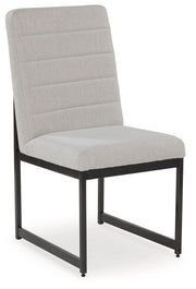 Tomtyn - Dining Upholstered Side Chair (Set of 2) - Light Brown - R&R Furniture Gallery (Fountain Valley, CA)