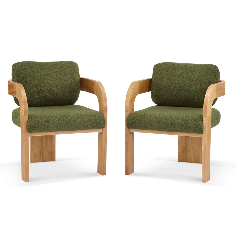Dining Chairs With Pillow Back (Set of 2) - R&R Furniture Gallery (Fountain Valley, CA)
