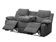 Kalen - Motion Sofa - Gray Chenille - R&R Furniture Gallery (Fountain Valley, CA)