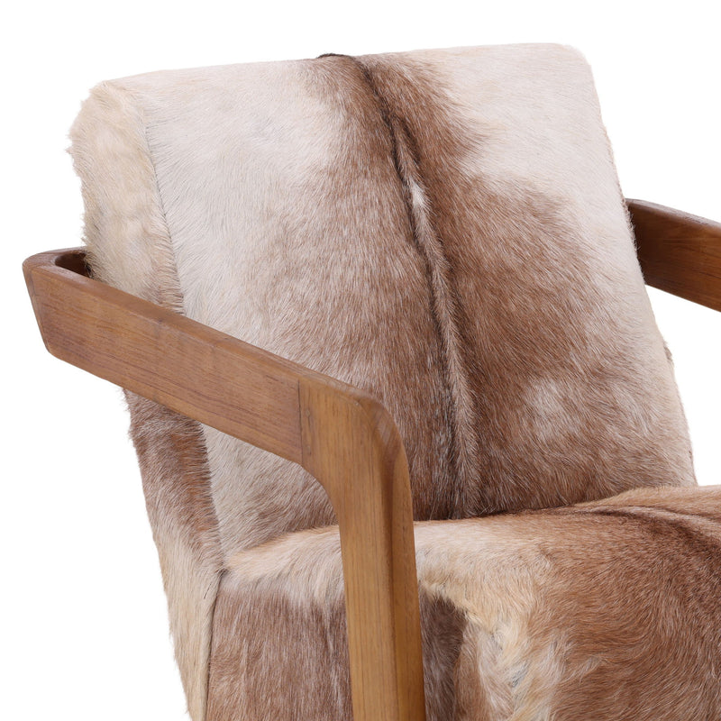 Bautista - Occasional Chair - Brown And Natural