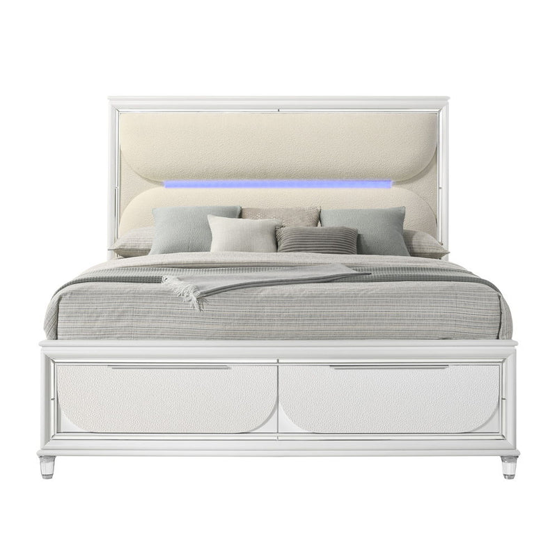 Tarian - Bed With LED & Storage - R&R Furniture Gallery (Fountain Valley, CA)