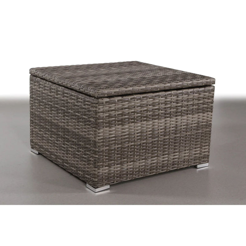 Outdoor Storage End Table - Gray Mix - R&R Furniture Gallery (Fountain Valley, CA)