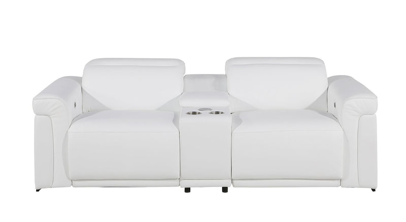1126 - 6-Piece Modular Power Reclining Sofa, Loveseat & Chair Set In With 5 Power Recliners & Power Headrests
