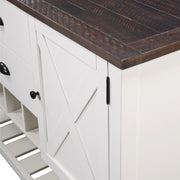 2 Drawer Server - Brown - R&R Furniture Gallery (Fountain Valley, CA)