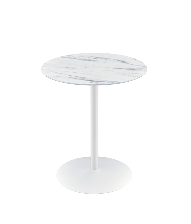 Circa - 17.5" End Table With Marble Textured Top - R&R Furniture Gallery (Fountain Valley, CA)