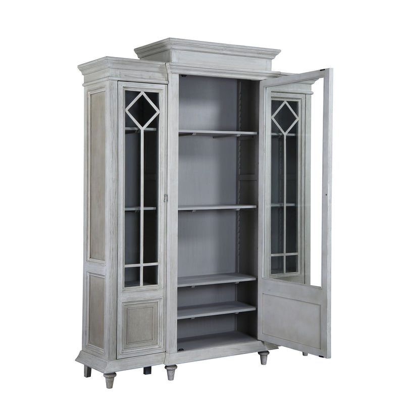 Aloha - Cabinet - Antique Light Gray Wash
