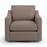 Classic Home Aspen swivel chair with a modern design, featuring a cushioned seat and backrest in neutral upholstery.