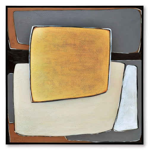 Actman - Wall Art - Cream / Brown / Gray - R&R Furniture Gallery (Fountain Valley, CA)