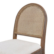 Panama - Curved Cane Side Dining Chair (Set of 2) - R&R Furniture Gallery (Fountain Valley, CA)