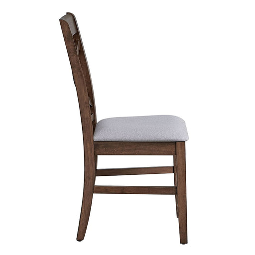 Ferris - Side Chair (Set of 2) - Brown - R&R Furniture Gallery (Fountain Valley, CA)
