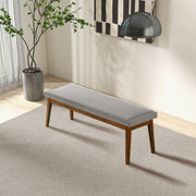 Warren - Bench - Ash Gray - R&R Furniture Gallery (Fountain Valley, CA)
