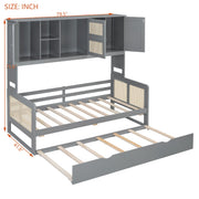 Daybed And All In One Cabinet And Shelf - R&R Furniture Gallery (Fountain Valley, CA)