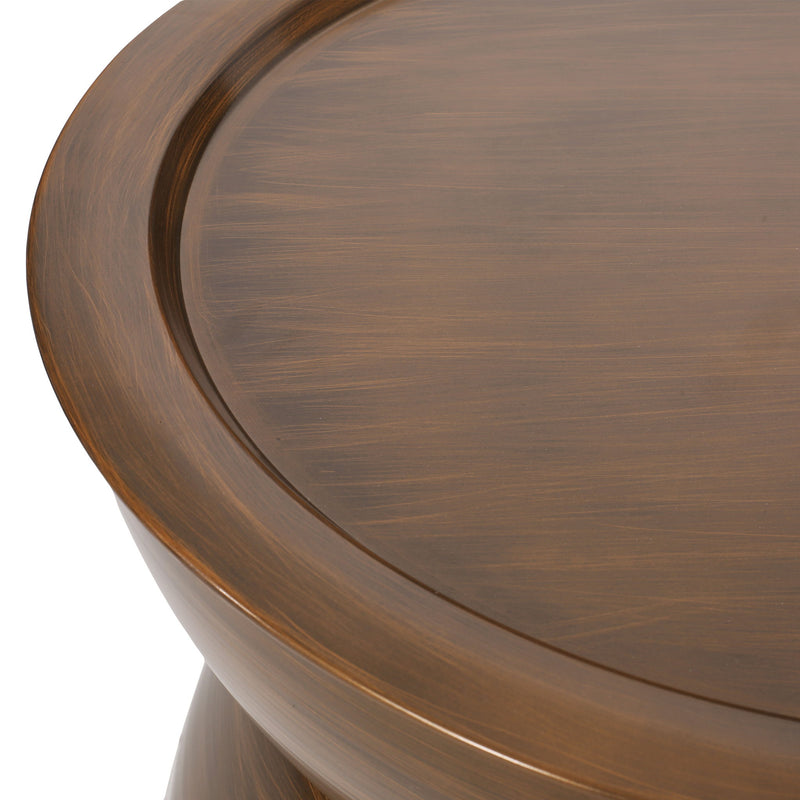 Sparling - Modern Iron Hourglass Coffee Table - R&R Furniture Gallery (Fountain Valley, CA)