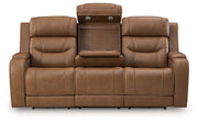 Knightington - Power Reclining Sofa With Audio Seating - R&R Furniture Gallery (Fountain Valley, CA)