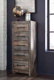 Drystan - Narrow Chest - Brown / Beige - R&R Furniture Gallery (Fountain Valley, CA)