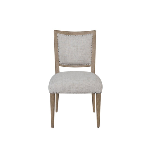 Oversized Side Dining Chair (Set of 2) - Sand - R&R Furniture Gallery (Fountain Valley, CA)