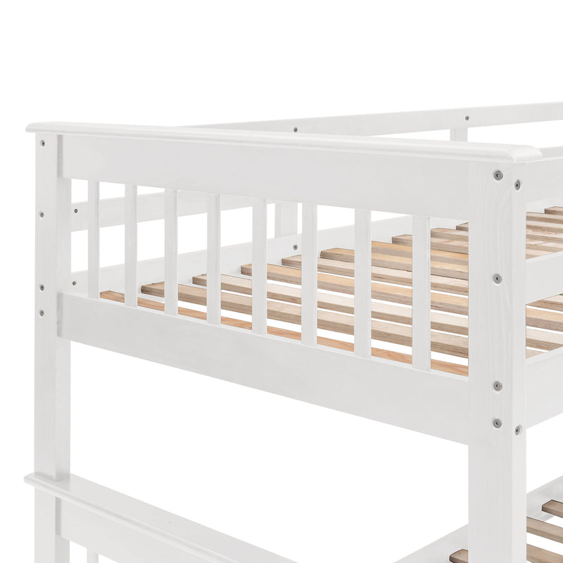 Stairway Bunk Bed With Storage And Guard Rail For Bedroom - R&R Furniture Gallery (Fountain Valley, CA)