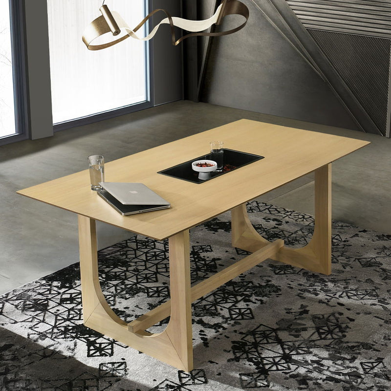 Blayde - Dining Table - Natural - R&R Furniture Gallery (Fountain Valley, CA)