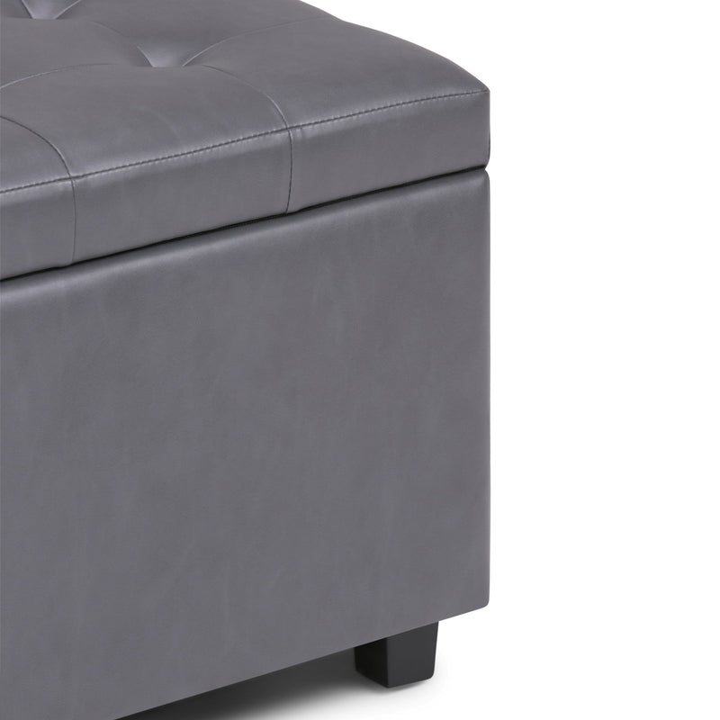 Cosmopolitan - Upholstered Storage Ottoman - R&R Furniture Gallery (Fountain Valley, CA)