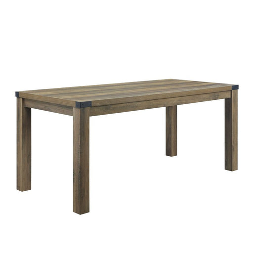Abiram - Dining Table - Rustic Oak - R&R Furniture Gallery (Fountain Valley, CA)