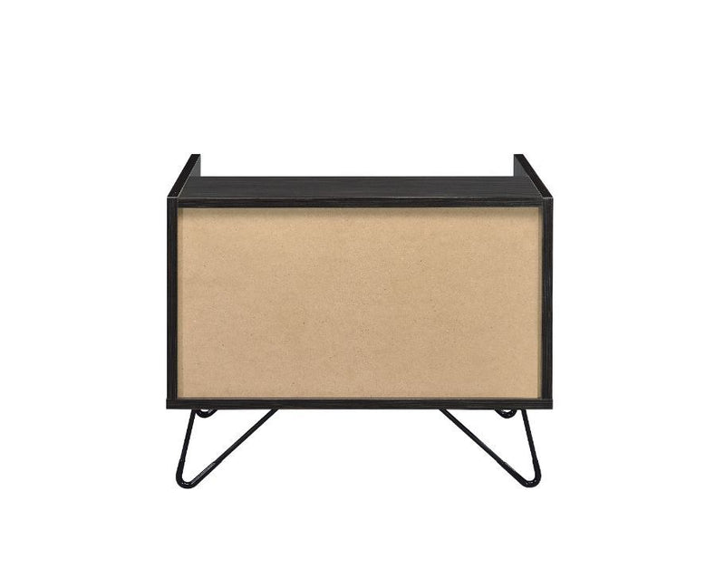 Melkree - Accent Table - Oak & Black - R&R Furniture Gallery (Fountain Valley, CA)