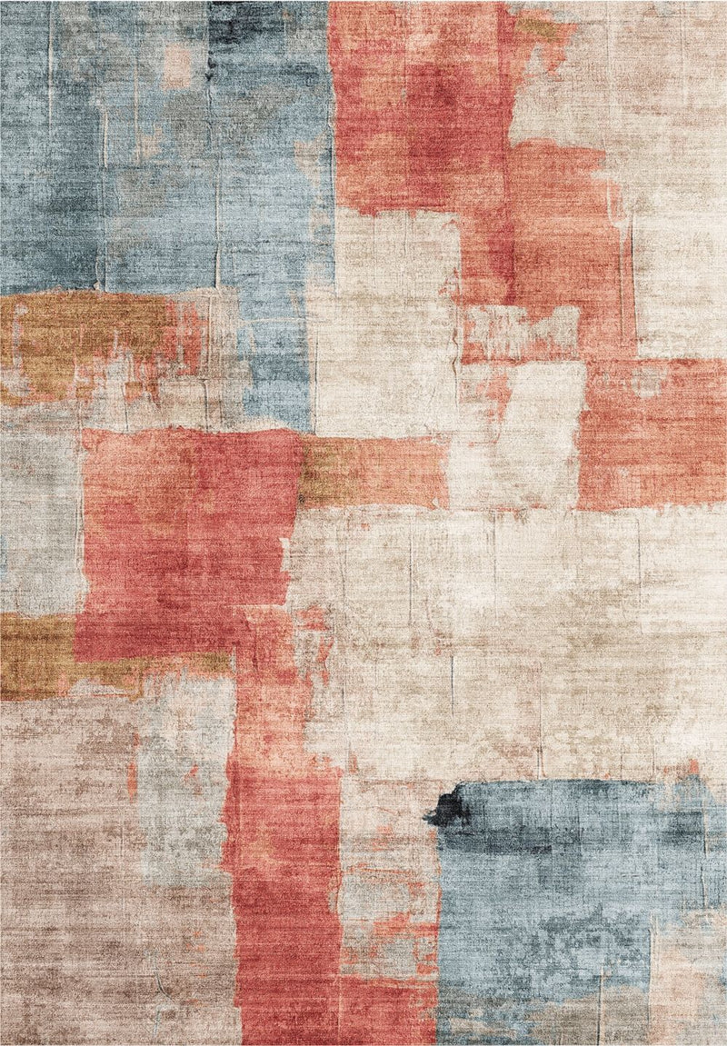 Toucan - 5' X 7' Washable Non - Slip Area Rug - Ivory Multi - R&R Furniture Gallery (Fountain Valley, CA)