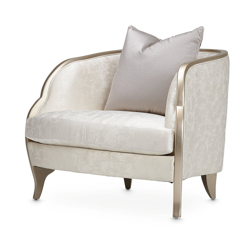 Malibu Crest - Chair - Cloud White / Chardonnay - R&R Furniture Gallery (Fountain Valley, CA)